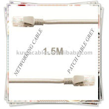 Cable de conexión de red Ethernet RJ45 de 1,5 m para transferencia de datos